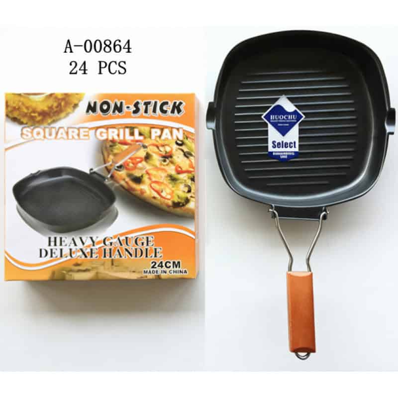 TIGAIE GRILL 24 CM, FIER+LEMN A00864