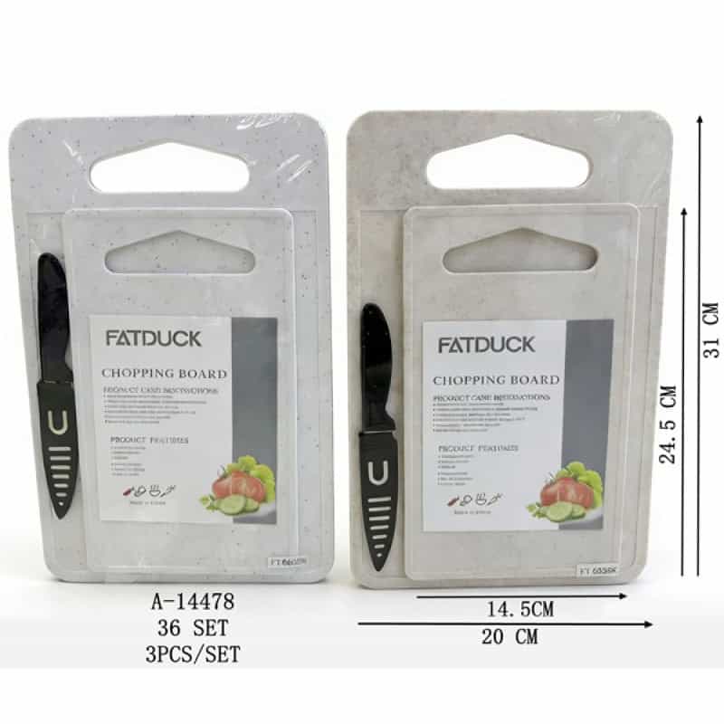 TOCATOR 2 PCS+CUTIT BUCATARIE, PVC+INOX A14478