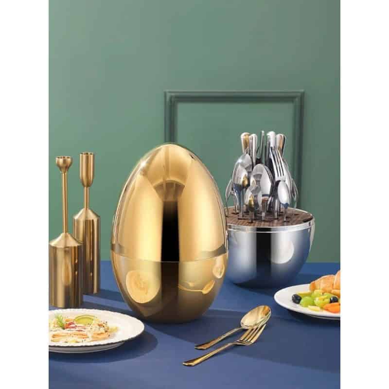 SET TACAM 24 PCS+SUPORT, INOX+PVC A13835