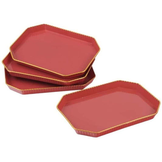 TAVA SERVIRE 4 PCS 20.5*14.8*1.7 CM, PVC A14205