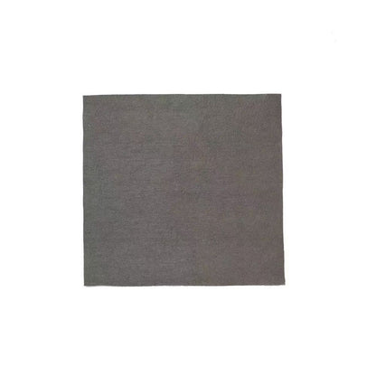 Lavetă din microfibră gri, 31 × 28,5 cm, pe fundal alb