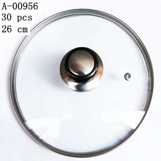 CAPAC OALA 26 CM, STICLA+FIER A00956
