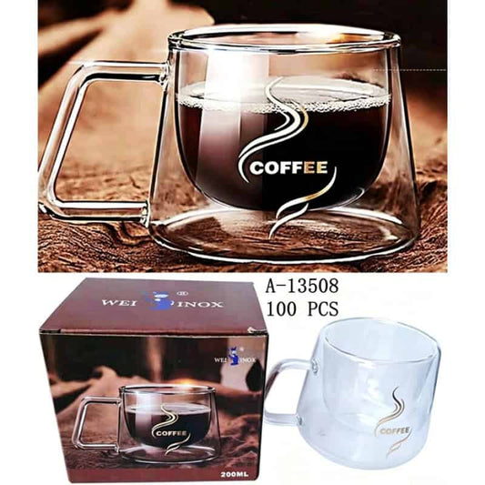 CANA CAFEA 200 ML, STICLA A13508