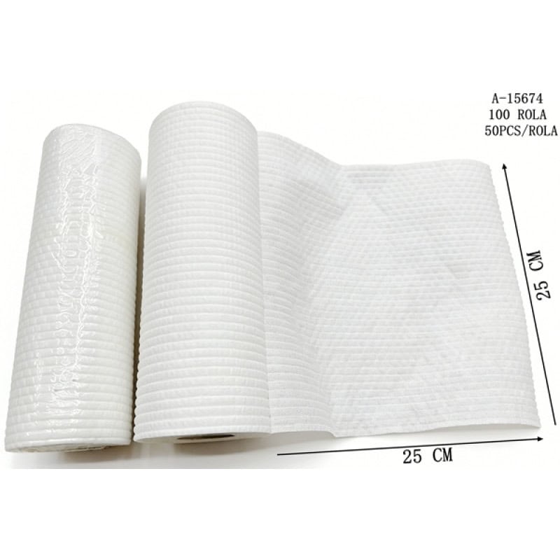 PROSOP UNICA FOLOSINTA 25CM*25CM 50 FOI, TEXTIL NETESUT A15674