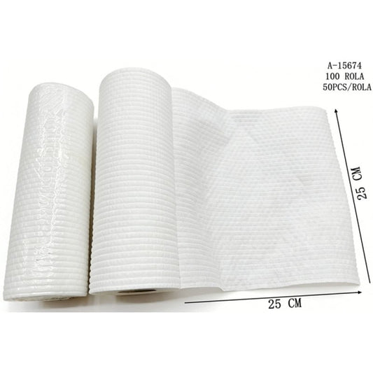PROSOP UNICA FOLOSINTA 25CM*25CM 50 FOI, TEXTIL NETESUT A15674