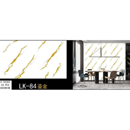 Bordură Decorativă Autoadezivă PVC, 60 cm × 3 m
