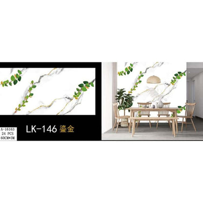 Bordură Decorativă Autoadezivă PVC, 60 cm × 3 m