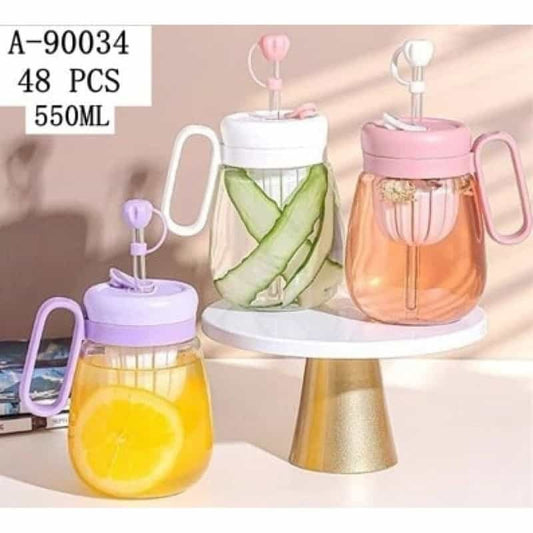 CANA CU CAPAC SI PAI 550 ML, STICLA+PVC+SILICON A90034