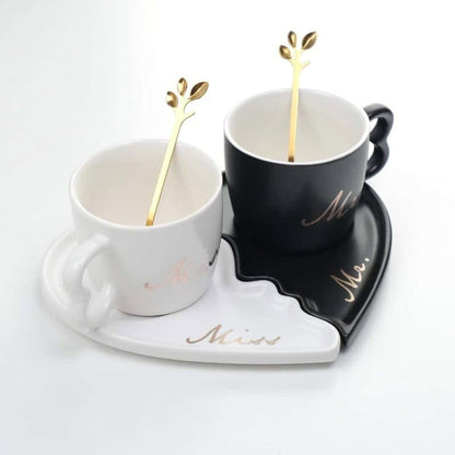 CANA+FARFURIE+LINGURITA 2PCS, CERAMICA+FIER A13473