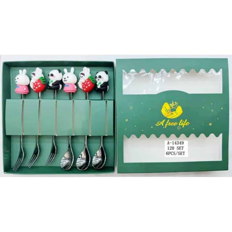SET 3 LINFURITE+3 FURCULITE, INOX+SILICON A14349