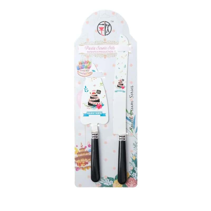 PALETA+ SPATULA TORT, FIER+PVC A12915