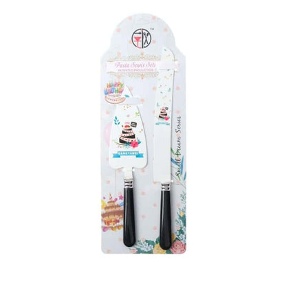 PALETA+ SPATULA TORT, FIER+PVC A12915